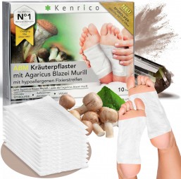 ABM Kräuterpflaster mit Agaricus Blazei 10 Pflaster